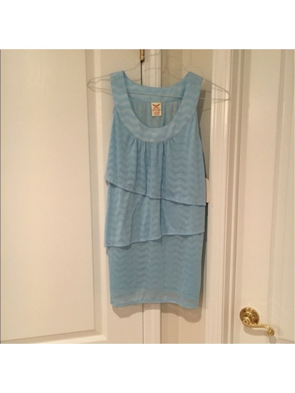 FADED Glory ruffled tank.